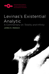 front cover of Levinas's Existential Analytic