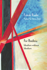 front cover of For Badiou