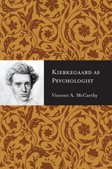 front cover of Kierkegaard as Psychologist