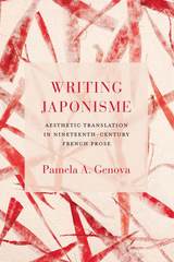 front cover of Writing Japonisme