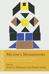 front cover of Milton's Modernities