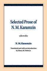 front cover of Selected Prose of N. M. Karamzin