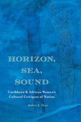 front cover of Horizon, Sea, Sound