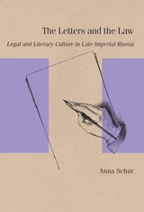front cover of The Letters and the Law