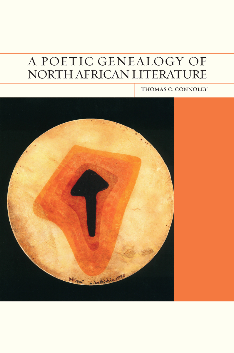 front cover of A Poetic Genealogy of North African Literature