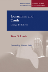 front cover of Journalism and Truth