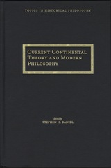 front cover of Current Continental Theory and Modern Philosophy