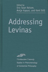 front cover of Addressing Levinas