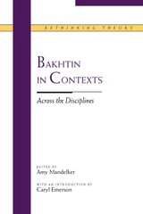 front cover of Bakhtin in Contexts