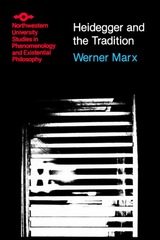 front cover of Heidegger and the Tradition