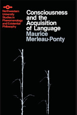 front cover of Consciousness and the Acquisition of Language