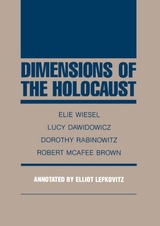 front cover of Dimensions of the Holocaust