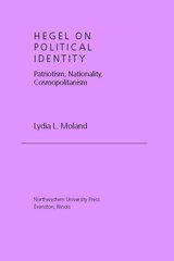 front cover of Hegel on Political Identity