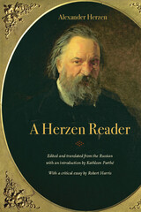 front cover of A Herzen Reader