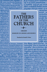 front cover of Homilies on Genesis and Exodus