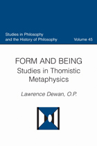 front cover of Form and Being