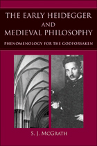 front cover of The Early Heidegger and Medieval Philosophy