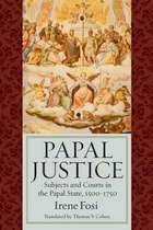front cover of Papal Justice