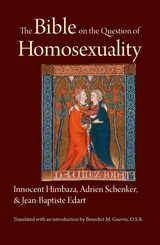 front cover of The Bible on the Question of Homosexuality