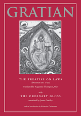 front cover of The Treatise on Laws (Decretum DD. 1-20) with the Ordinary Gloss (Studies in Medieval and Early Modern Canon Law, Volume 2)