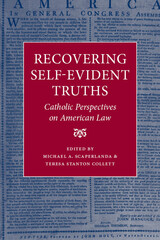 front cover of Recovering Self-Evident Truths