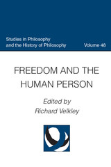 front cover of Freedom and the Human Person