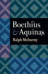 front cover of Boethius and Aquinas