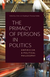 front cover of The Primacy of Persons in Politics