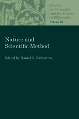 front cover of Nature and Scientific Method