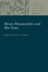 front cover of Moses Maimonides and His Time
