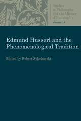 front cover of Edmund Husserl and the Phenomenological Tradition