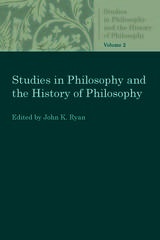 front cover of Studies in Philosophy and the History of Philosophy Vol. 2