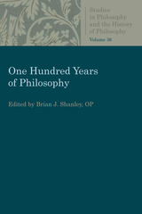front cover of One Hundred Years of Philosophy