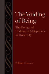 front cover of The Voiding of Being