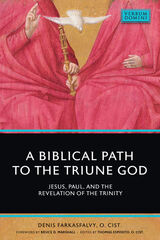 front cover of A Biblical Path to the Triune God