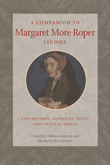 front cover of A Companion to Margaret More Roper Studies