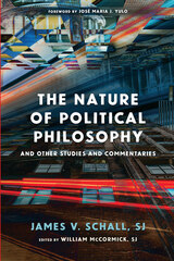front cover of The Nature of Political Philosophy