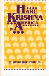 front cover of Hare Krishna In America