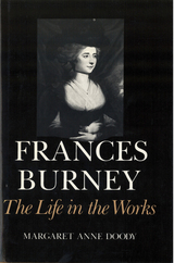 front cover of Frances Burney