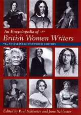 front cover of Encyclopedia of British Women Writers