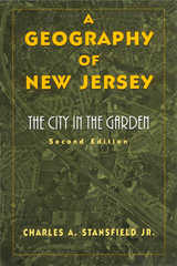front cover of A Geography of New Jersey