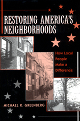 front cover of Restoring America's Neighborhoods