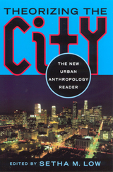 front cover of Theorizing the City