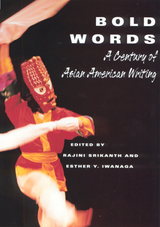 front cover of Bold Words
