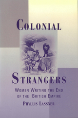 front cover of Colonial Strangers