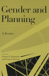 front cover of Gender and Planning