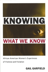 front cover of Knowing What We Know