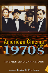 front cover of American Cinema of the 1970s