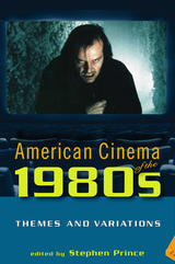front cover of American Cinema of the 1980s