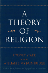 front cover of A Theory of Religion